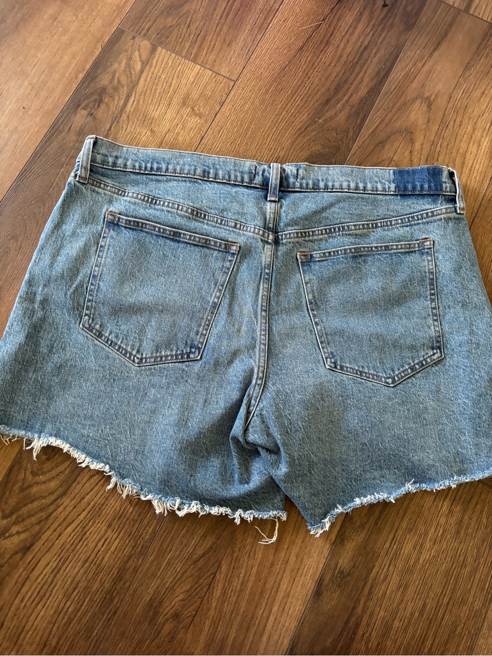 NWT ABERCROMBIE HIGH RISE DAD SHORT 34/18 - Picture 6 of 10